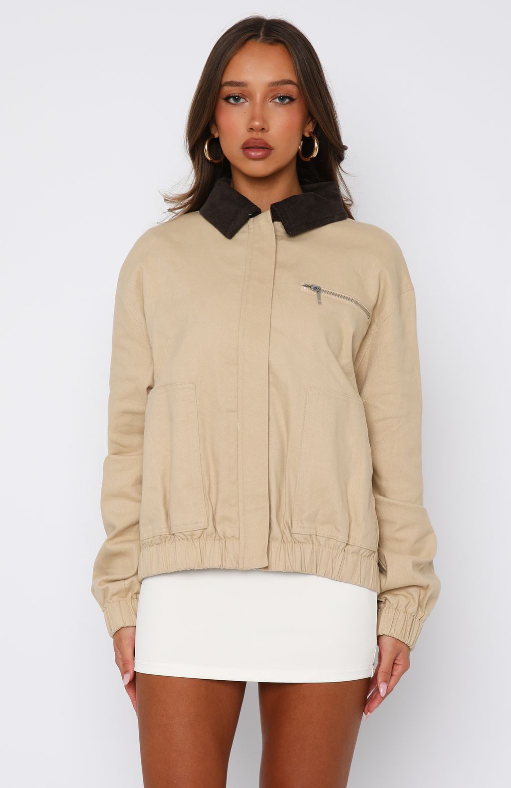It's My Boyfriend's Jacket Sand