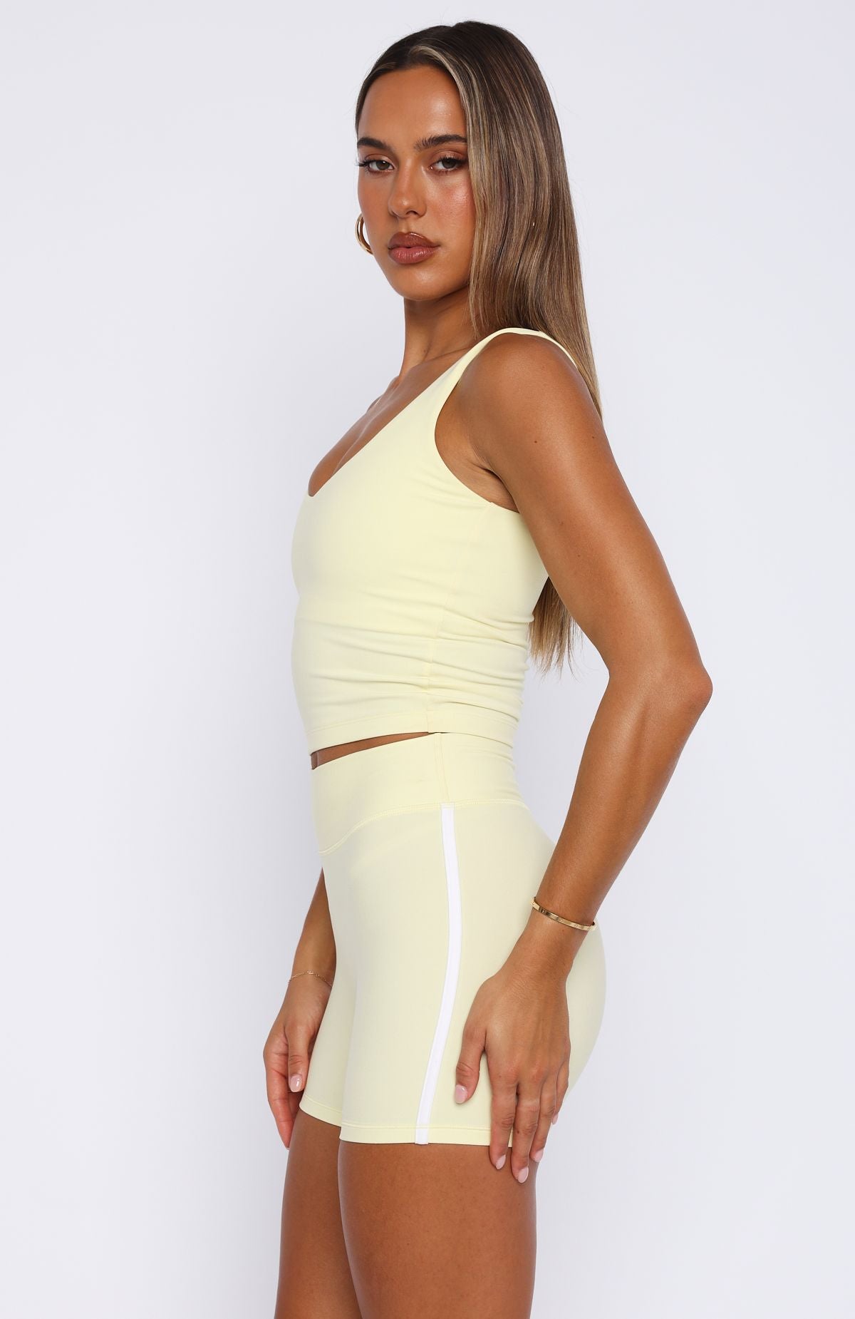Balance Sports Crop Lemon