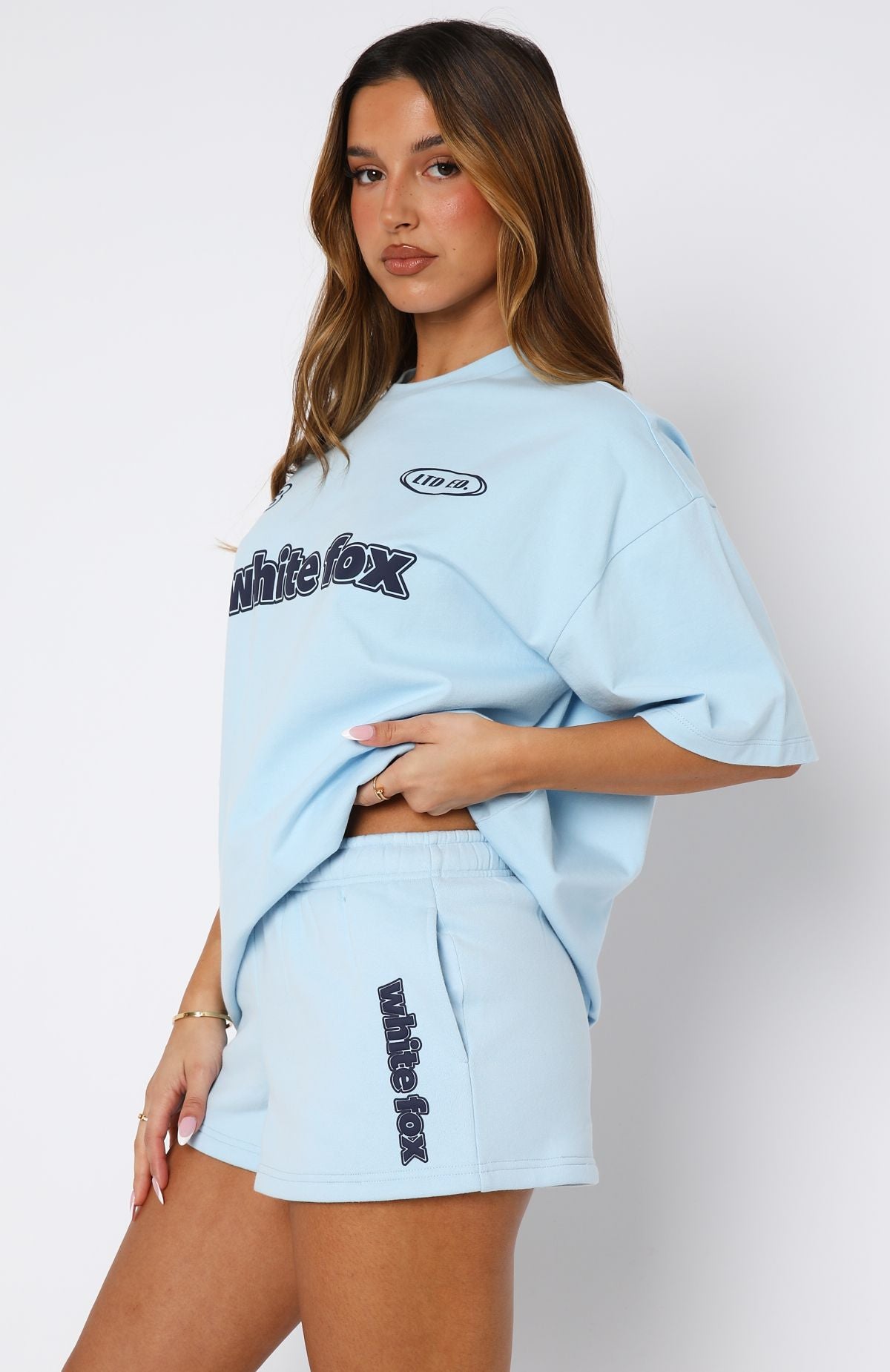 Ready To Go Lounge Shorts Baby Blue