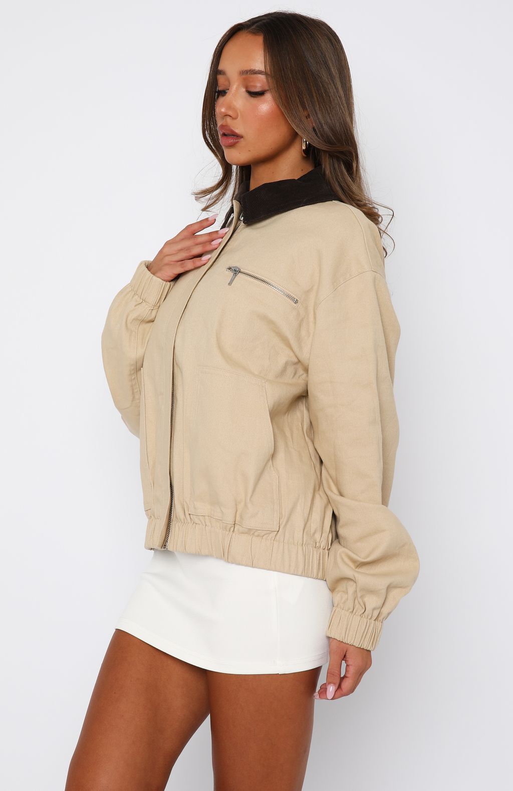 It's My Boyfriend's Jacket Sand