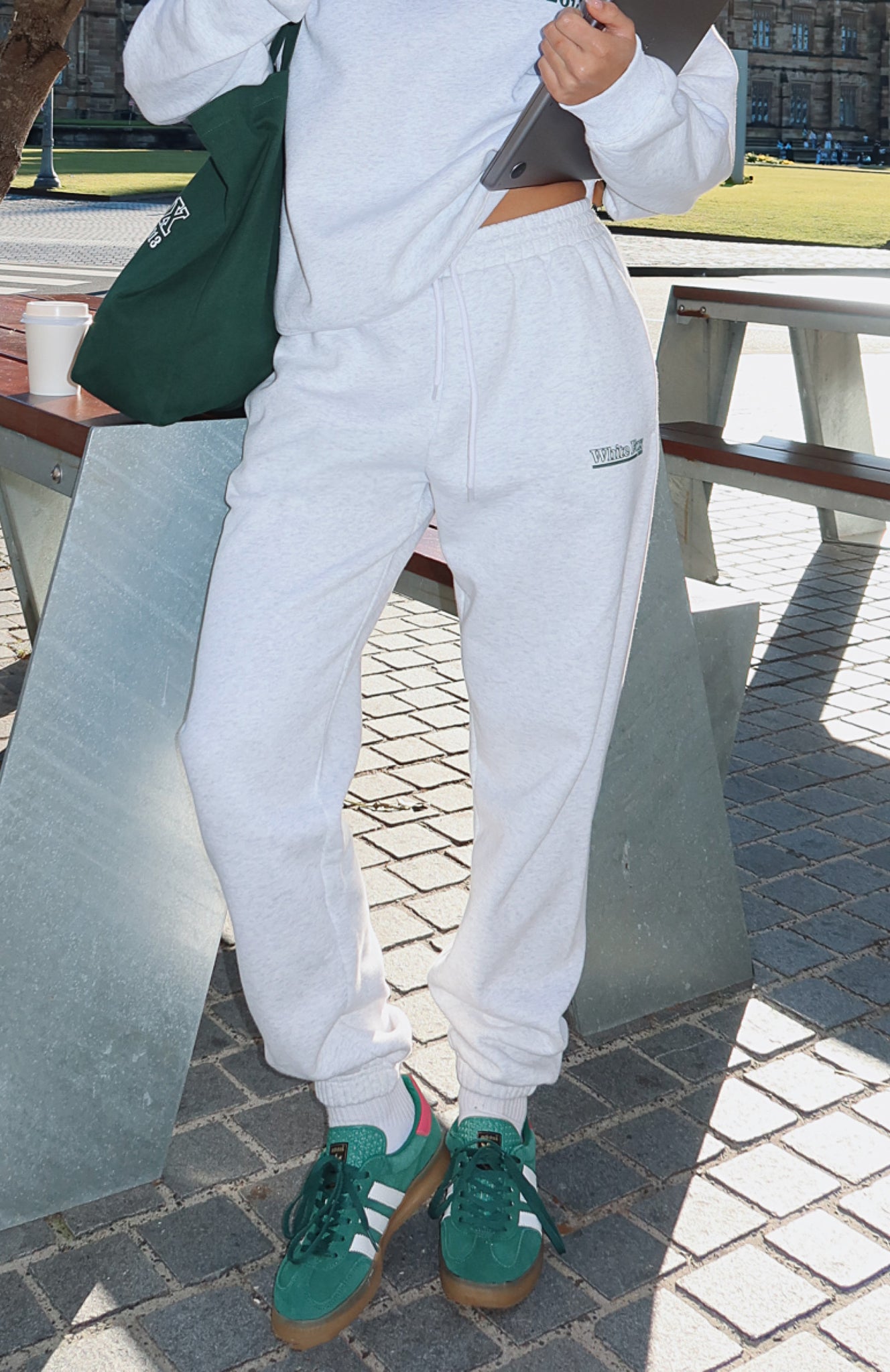 No Hesitation Sweatpants Grey Marle