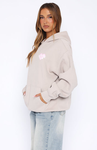 We Don't Talk Anymore Oversized Hoodie Moon
