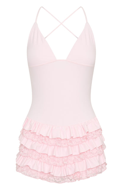 Dream Of Me Playsuit Baby Pink