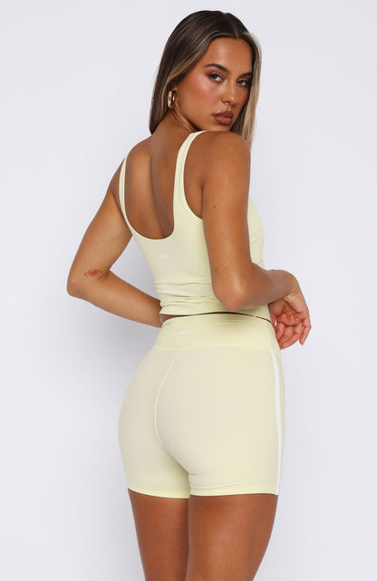 Balance Sports Crop Lemon
