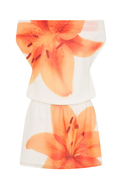 Mystified Strapless Mini Dress Marigold Twist