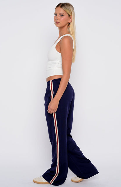 Travel Era Track Pants Navy