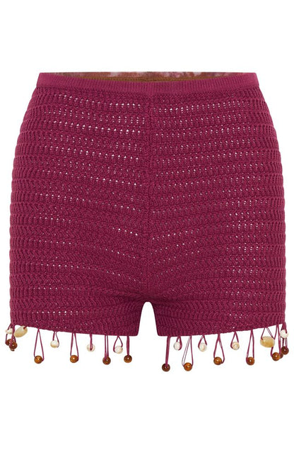One More Time Shorts Berry