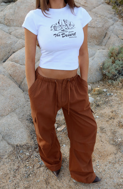 Real Satisfaction Cargo Pants Chocolate