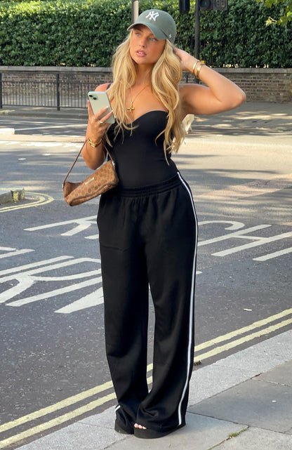 Travel Era Track Pants Black
