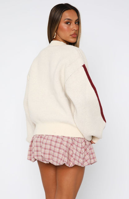 Bring Me Back Knit Sweater Cream