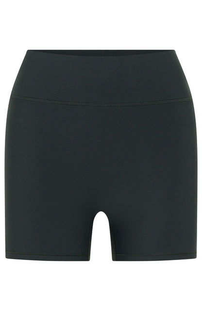 Keep Up High Waisted Shorts 4 Forest