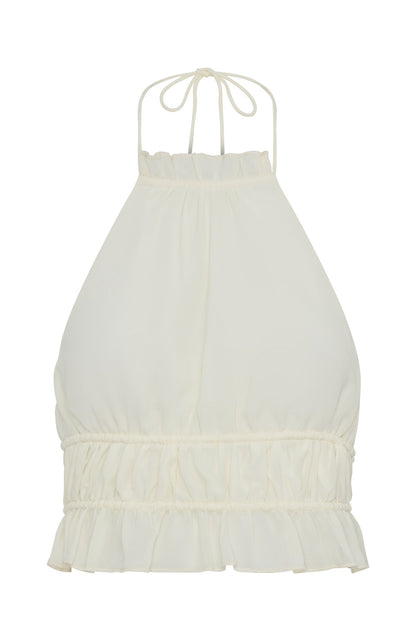 No Contact Top Off White