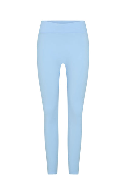 Ready Set Go Cross Front Leggings Baby Blue