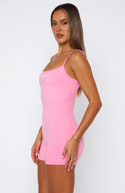 Offstage Playsuit Bubblegum