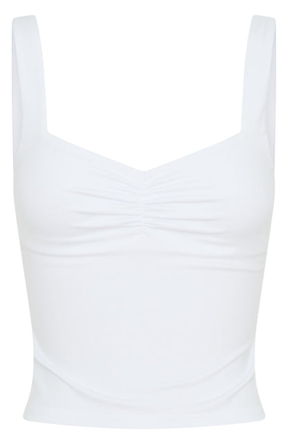 Aura Crop White