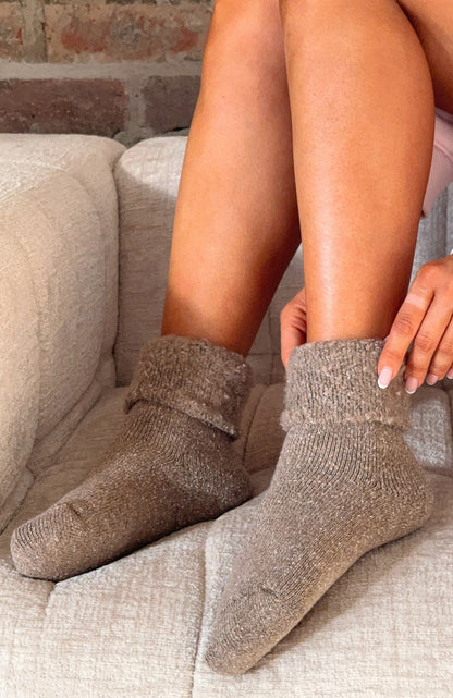 Bracken Socks Mocha