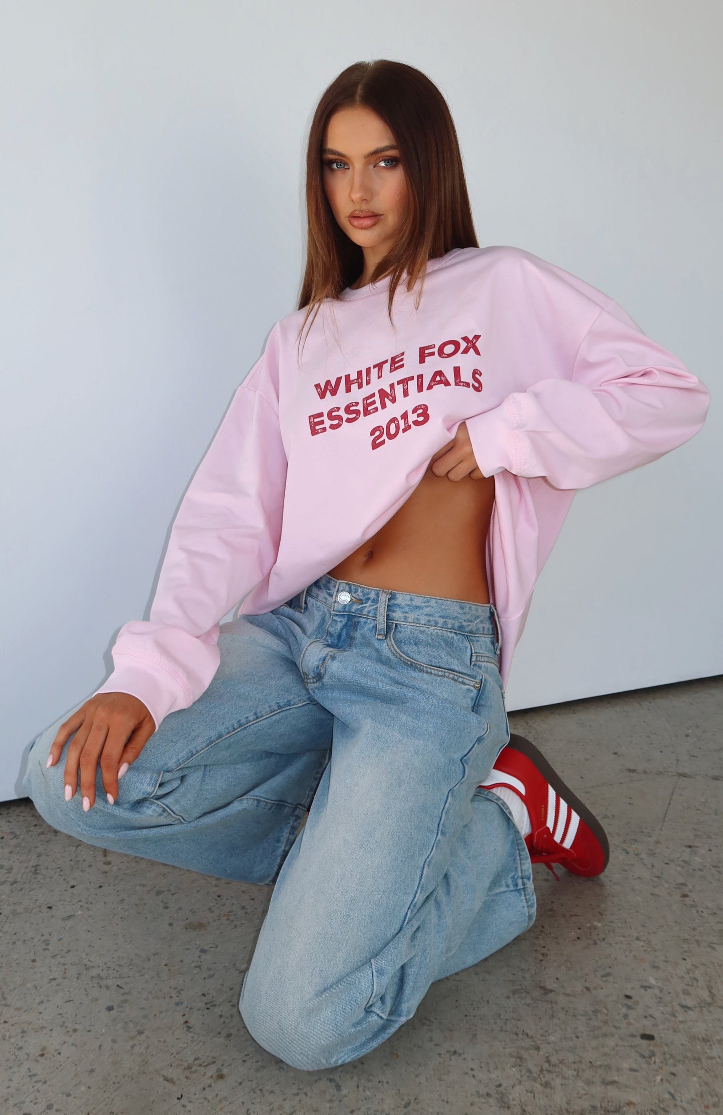 Feel The Vibe Long Sleeve Tee Posy