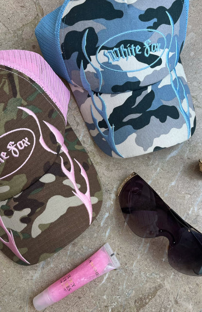 Brooks Trucker Cap Camo/Blue
