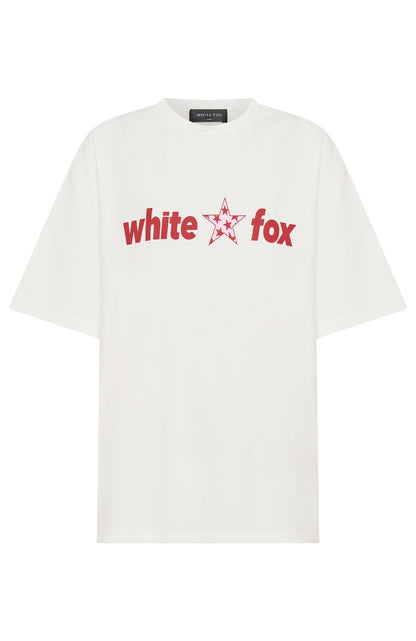 From The Archives Mila Oversized Tee White