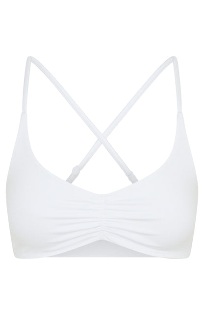 Fusion Sports Bra White