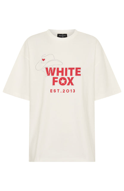 Loving On You Oversized Tee White