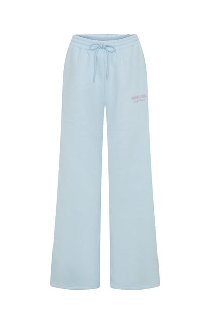 Lucky Thirteen Audrina Wide Leg Sweatpants Blue