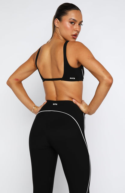 Strive Sports Bra Black/White